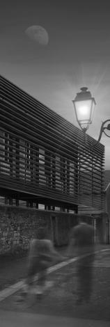 Perspective depuis la rue Saint Louis Perspective depuis la rue Saint Louis