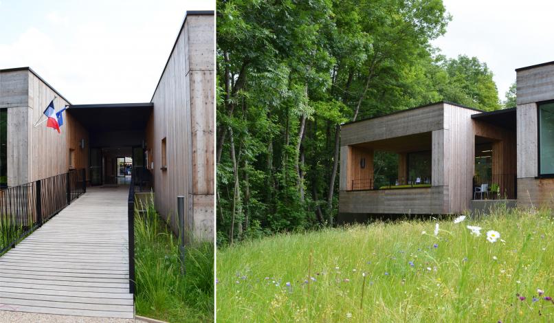 Entrée de la cabane Entrée de la cabane