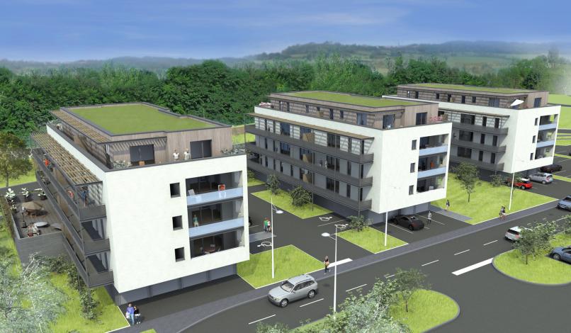 Vue perspective haute Vue perspective haute