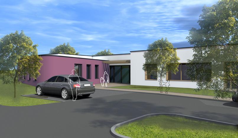 Vue de l'entrée Vue de l'entrée