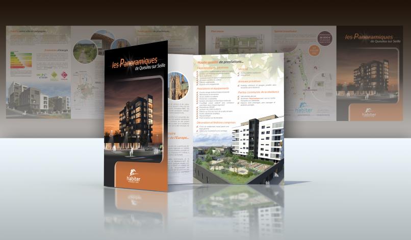 Plaquette 3 volets "Les Panoramiques" Plaquette 3 volets "Les Panoramiques"