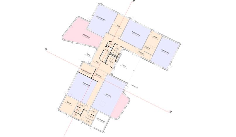 Plan projeté Plan projeté